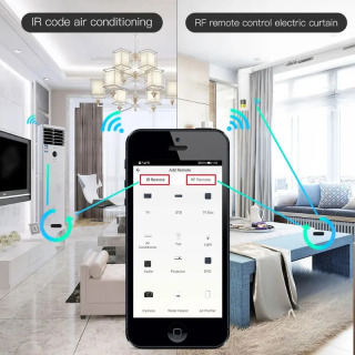 Универсальный инфракрасный пульт дистанционного управления oes Tuya ZigBee WiFi Smart IR для умного дома, совместимый с Alexa и Google Home.