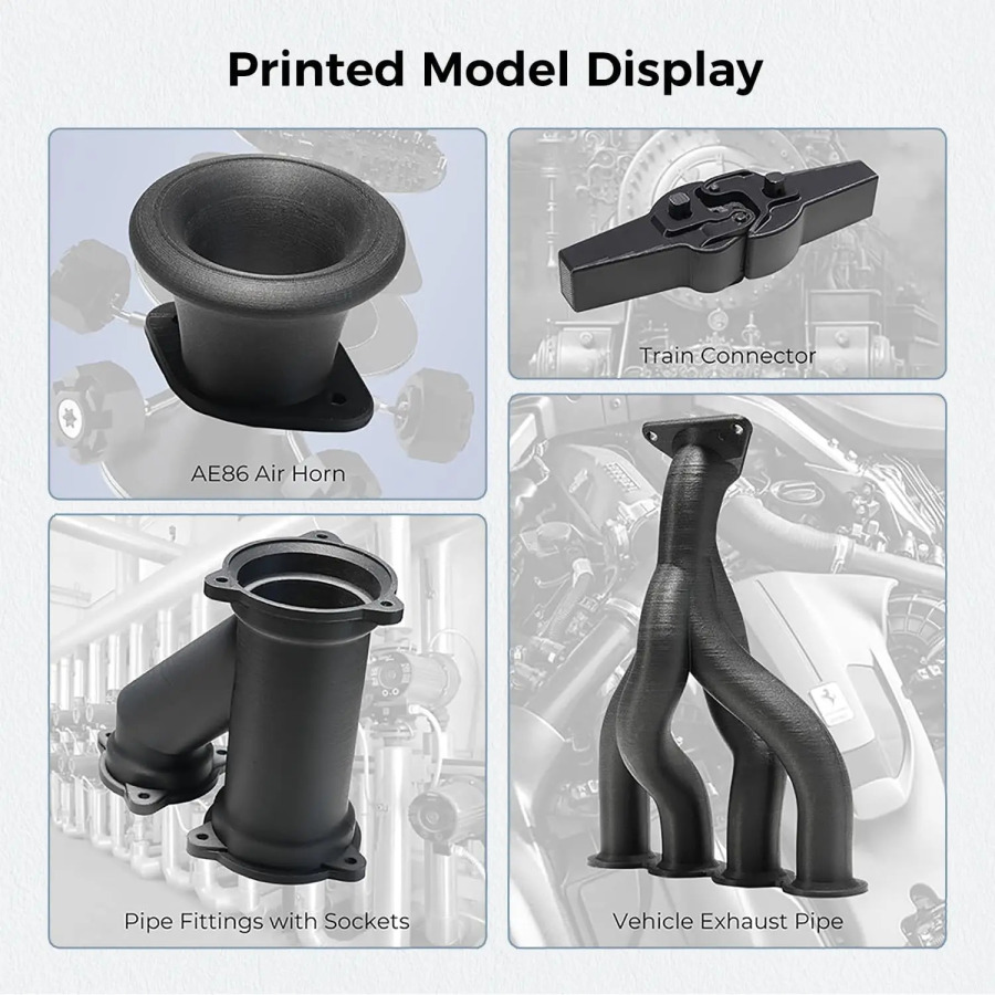 Creality Hyper PLA-CF (PLA Carbon Fiber) Матовая нить для 3D-принтера, 1,75 мм, 1,0 кг, скорость печати ​ ​ Материалы для 3D-печати 300 мм/с