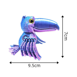 3D bosib chiqarish ochiq toʻtiqush oʻyinchoqlari ijodiy kulgili qanotlari toʻliq boʻgʻinlar harakatlanuvchi model oʻyinchoq simulyatsiyasi qush ish stoli bezaklari sovgʻa