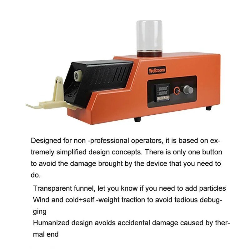 3D Filament Maker Stol usti ekstraktori sarf materiallari sozlanishi tezlik 1.75mm 3mm 3D bosib chiqarish uchun sarf materiallarini ishlab chiqarish mashinasi