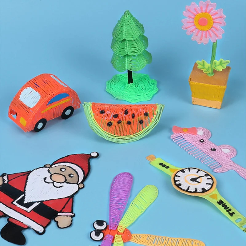Bolalar uchun 3D bosma qalam, DIY oʻquv chizmachilik oʻyinchoqlari, PLA filamentli, simsiz va ishlatish uchun qulay, bolalar tugʻilgan kuni uchun ideal