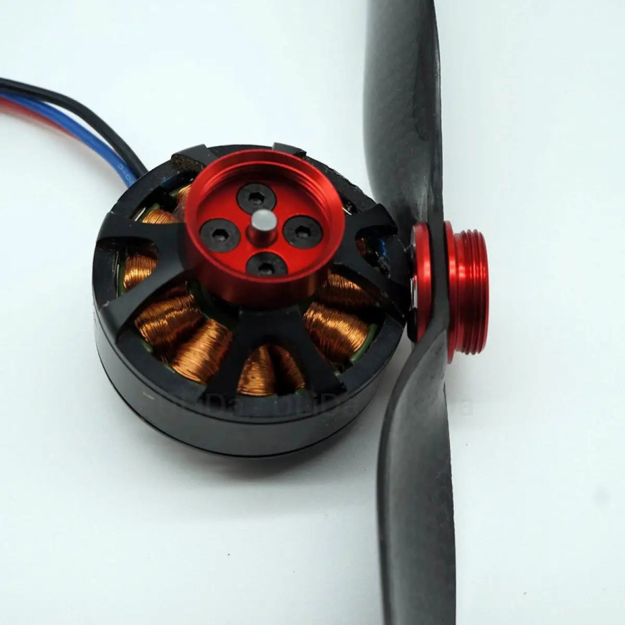 4 dona. Dron UAV FPV Diy 3508 uchun kvadrokopter toʻplami choʻtkasi boʻlmagan motorli uglerod tolali pervanel tez moslama adapteri