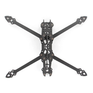 Mark4 7 dyuymli 295 mm, 5 mm kvadrokopter ramkasi bilan 3K uglerod tolali 7 dyuymli ramka toʻplami FPV poygasi uchuvchisiz kvadrokopter uchun DIY erkin uslubdagi ehtiyot qismlar