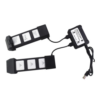 HS720 HS720E RC kvadrokopter uchuvchisiz 2 in 1 balans zaryadlovchi USB qutisi ehtiyot qismlari aksessuarlari