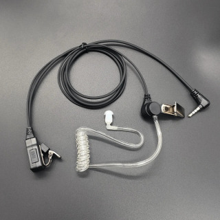 Рация внутренняя телефонная 3,5 мм PTT Mic Air Акустическая трубка наушники-вкладыши гарнитура для Xiaomi Mijia 1S/2S/3/Lite Двусторонняя радиосвязь