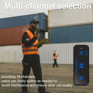 Mini Walkie Talkie 400-480 MGts ikki tomonlama aloqa 16 kanalli portativ uzoq masofali sartaroshxonalar, goʻzallik salonlari, taʻmirlash ustaxonalari uchun