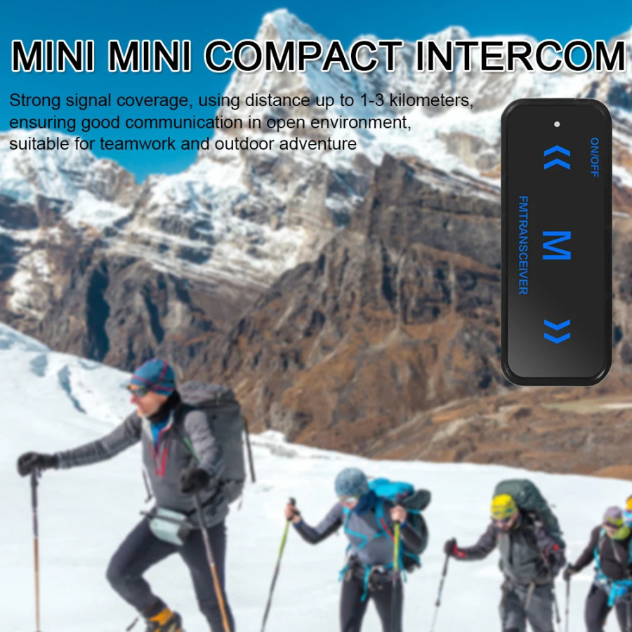 Mini Walkie Talkie 400-480 MGts ikki tomonlama aloqa 16 kanalli portativ uzoq masofali sartaroshxonalar, goʻzallik salonlari, taʻmirlash ustaxonalari uchun