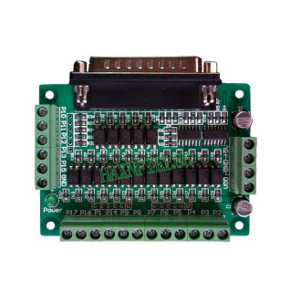 CNC Parallel Port interfeysi paneli Fotoelektrik izolyatsiya DC 5V qoʻllab-quvvatlash KCAM4 EMC2/linuxCNC