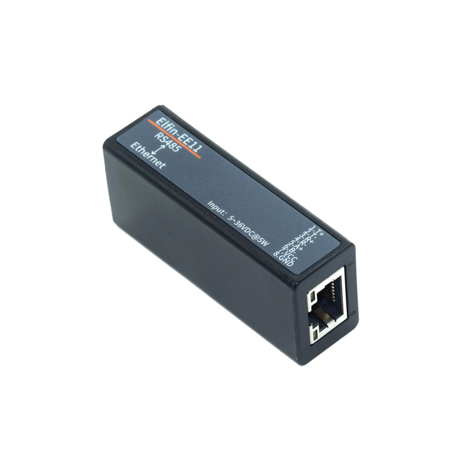 Последовательный порт RS485 в сервер устройств Ethernet Конвертер данных IOT Поддержка Elfin-EE11 EE11A TCP/IP Telnet Протокол Modbus TCP
