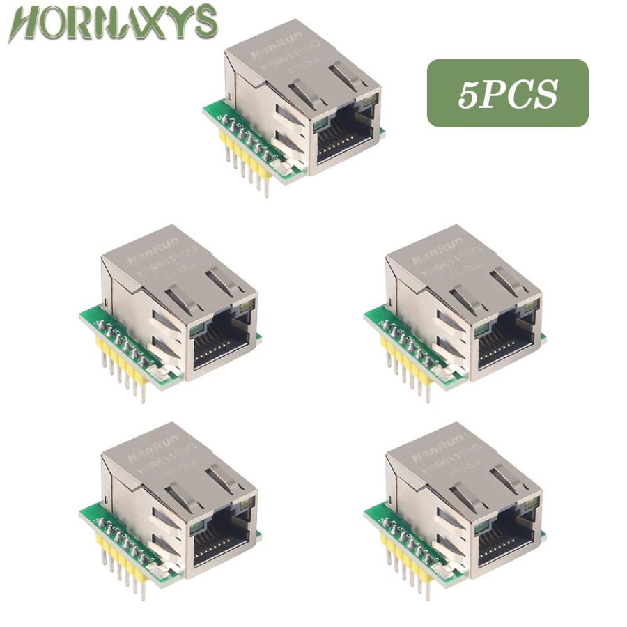 Чип Smart Electronics USR-ES1 W5500, новый преобразователь SPI в LAN/Ethernet, модуль TCP/IP