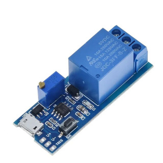 Smart Electronics 5V-30V Micro USB sozlanishi kechikish oʻrni taymerini boshqarish moduli tetik kechikish kaliti