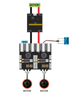 Elektr skeytbord/e-velosiped/skuter/robotlar uchun aqlli uchqunga qarshi kaliti takomillashtirilgan versiyasi avtomatik ESC kaliti