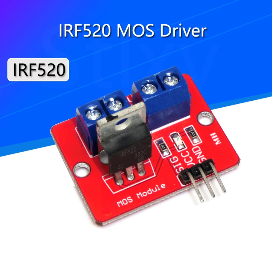 Умная электроника 0-24 В верхняя кнопка Mosfet IRF520 драйвер MOS модуль для MCU ARM Raspberry Pi для arduino DIY Kit