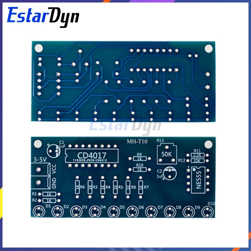 Набор смарт-электроники Estardyn Ne555 + CD4017