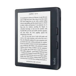 KOBO Libra2 N418 elektron oʻquvchi: Kobo audiokitoblarini tinglang, 7 dyuymli ekran, 300PPI, IPX8 suv oʻtkazmaydigan, Carta HD EInk ekrani, ComfortLight PRO.