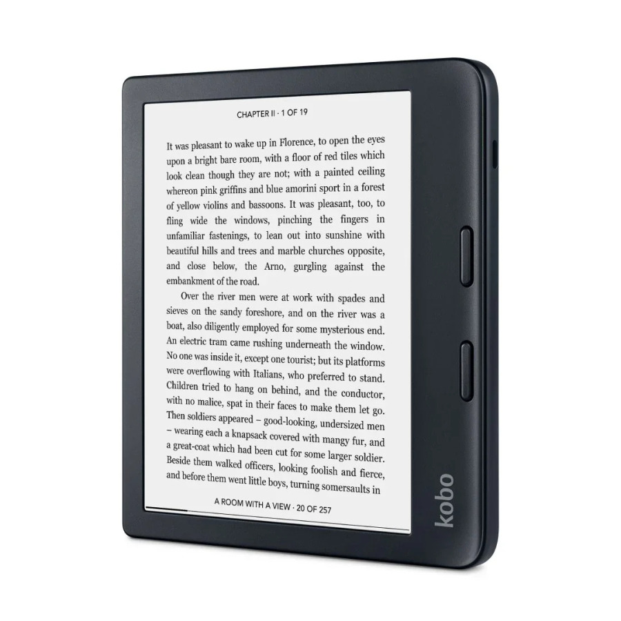 KOBO Libra2 N418 elektron oʻquvchi: Kobo audiokitoblarini tinglang, 7 dyuymli ekran, 300PPI, IPX8 suv oʻtkazmaydigan, Carta HD EInk ekrani, ComfortLight PRO.