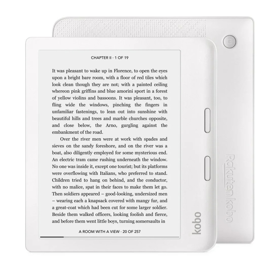 KOBO Libra2 N418 elektron oʻquvchi: Kobo audiokitoblarini tinglang, 7 dyuymli ekran, 300PPI, IPX8 suv oʻtkazmaydigan, Carta HD EInk ekrani, ComfortLight PRO.