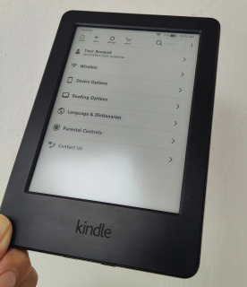 Оригинальная электронная книга Kindle 8th Kindle 6th 7th, используемая электронная книга Kindle 6 7 8 считывателем сенсорного экрана без подсветки E-ink 6-дюймовый чернильный экран orange