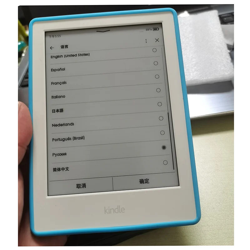Оригинальная электронная книга Kindle 8th Kindle 6th 7th, используемая электронная книга Kindle 6 7 8 считывателем сенсорного экрана без подсветки E-ink 6-дюймовый чернильный экран