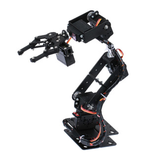 Arm 6DOF robot toʻplami, qoʻl bilan dasturlashtiriladigan robot, oʻquv qoʻllanmasi bilan ochiq kodli dasturlashtiriladigan robot