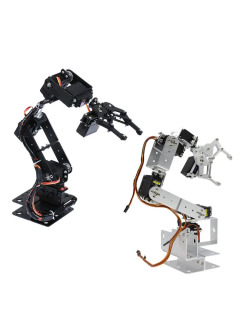 Arm 6DOF robot toʻplami, qoʻl bilan dasturlashtiriladigan robot, oʻquv qoʻllanmasi bilan ochiq kodli dasturlashtiriladigan robot
