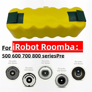 Аккумулятор для IRobot Roomba, 14,4 В, 5000 мАч, 500, 600, 700, 800, 900 серий, 620, 650, 770, 780, 580