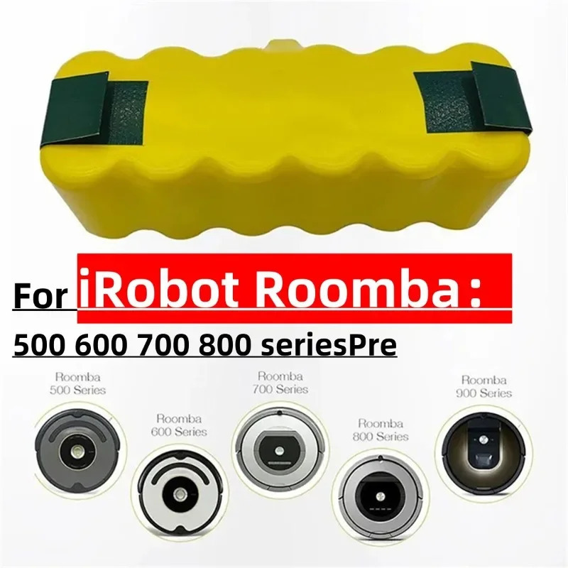 Аккумулятор для IRobot Roomba, 14,4 В, 5000 мАч, 500, 600, 700, 800, 900 серий, 620, 650, 770, 780, 580
