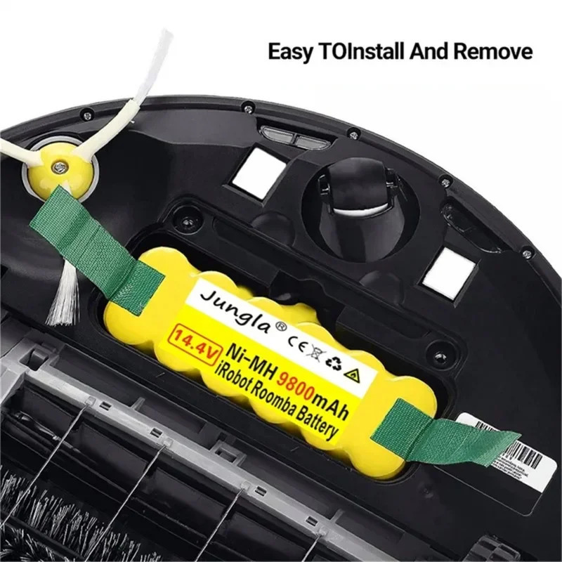 Аккумулятор для IRobot Roomba, 14,4 В, 5000 мАч, 500, 600, 700, 800, 900 серий, 620, 650, 770, 780, 580