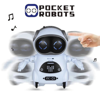 Robot gaplasha oladi, interaktiv dialog, ovozni aniqlash, yozib olish, qoʻshiq aytish va raqsga tushish, hikoya qilish, mini aqlli robot oʻyinchoq