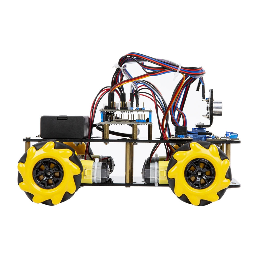 ACEBOTT Coche робот inteligente con ruedas Mecanum 4WD прибор с Wi-Fi аромат STEM комплект в coche para ESP32 Arduino