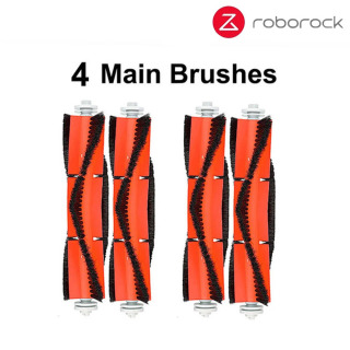 Для XiaoMi 1 s 1st MI Roborock S5 Max S6 Pure S6 Max S5 S51 S50 S55, основная щетка, робот-пылесос Xiaowa E25 E35, аксессуары светло-желтый