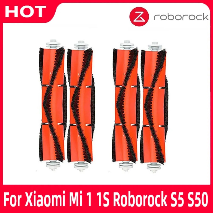Для XiaoMi 1 s 1st MI Roborock S5 Max S6 Pure S6 Max S5 S51 S50 S55, основная щетка, робот-пылесос Xiaowa E25 E35, аксессуары