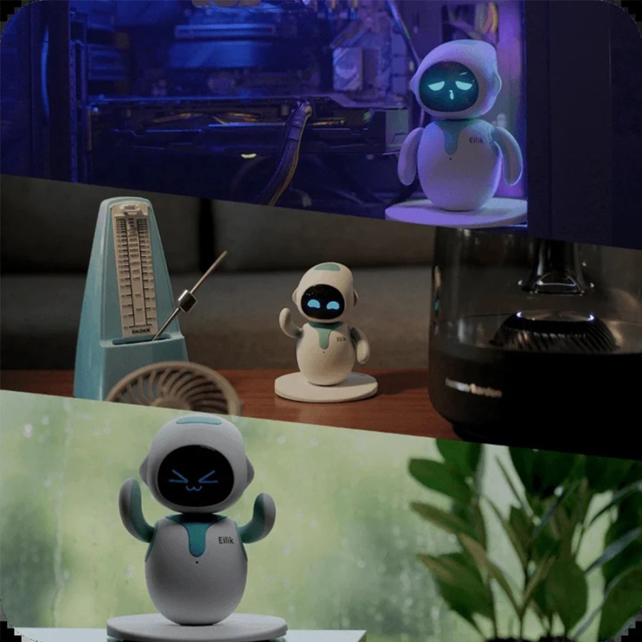 ЭМО Смайлики Eilik Smart Robot Электроника Автоматизация AI Настольный интеллект домашних животных Сенсорный интерактивный режим Многофункциональный робот