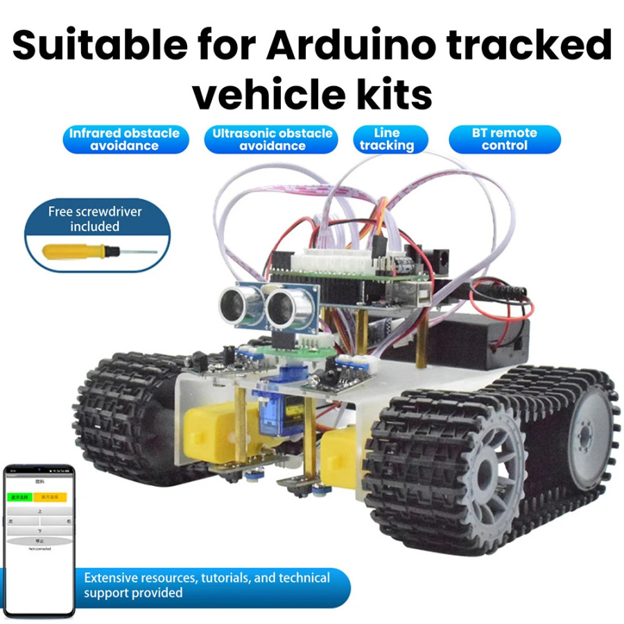 Умный комплект робота для программирования Arduino, стартовое обучение, автоматизация, робот-конструктор, образовательная робототехника, полные комплекты с кодами