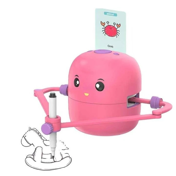 Bolalar uchun oʻquv oʻyinchoqlari oʻyinlar Bolalar badiiy chizma roboti Ingliz tili tartibi Avtomatik chizma roboti