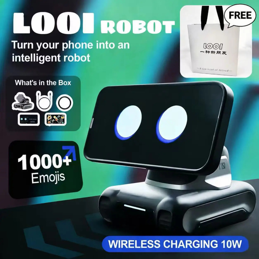 LOOI робот-смартфон AI обучающий помощник голосовой диалог мускус похваты чатGPT большая модель мини-робот креативная игрушка в подарок