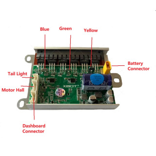Xiaomi M365 Pro uchun elektr scooter Minirobot boshqaruvchisi 36V 350W XBOT boshqaruv moduli nazorat qiluvchi qismi Minirobot APP
