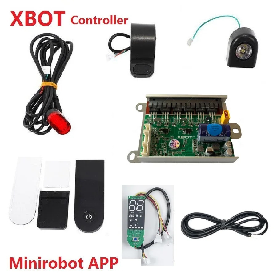 Xiaomi M365 Pro uchun elektr scooter Minirobot boshqaruvchisi 36V 350W XBOT boshqaruv moduli nazorat qiluvchi qismi Minirobot APP