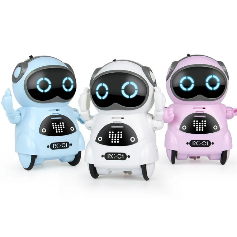 Gapira oladigan bolalar roboti, interaktiv dialog funksiyasi, ovozni aniqlash, yozish, qoʻshiq aytish, raqsga tushish va hikoya qilish uchun moʻljallangan mini aqlli robot oʻyinchoq