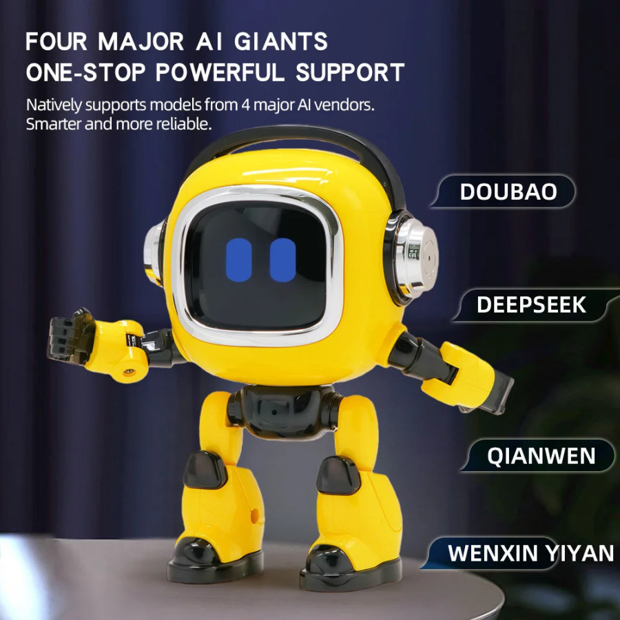 Интерактивный робот Deepseek AI с голосовым управлением, развивающая игрушка с функцией рассказывания историй и ответов на вопросы, подарок для мальчиков