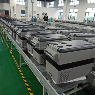 Portativ kompressorli muzlatgich Vevor 12V/24V, 55 l, avtomobil, lager va ochiq havoda dam olish uchun, ishlab chiqaruvchidan