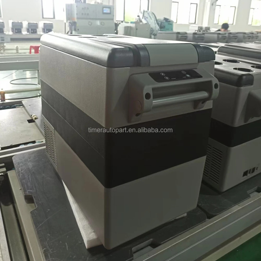 Portativ kompressorli muzlatgich Vevor 12V/24V, 55 l, avtomobil, lager va ochiq havoda dam olish uchun, ishlab chiqaruvchidan