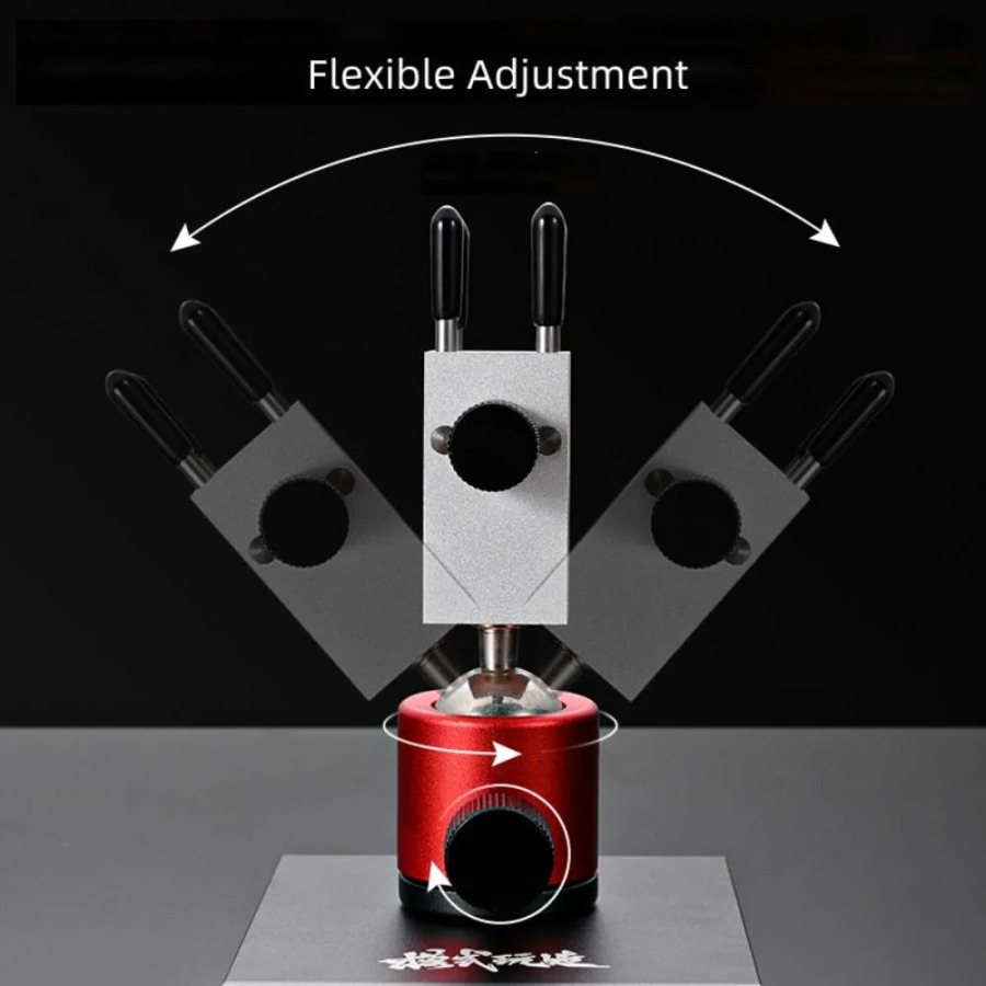 Mini Portativ dastgoh tirgaklari ixcham sozlanishi qisqich Xobbi modellashtirish DIY nozik asboblar aksessuarlari