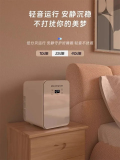 Компактный портативный холодильник USB/220В для автомобилей, общежитий, хранения косметических масок, макияжа и грудного молока HCC1