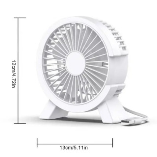 Noutbuklar uchun portativ sovutish elektr mini fan Uy ofislari uchun ochiq USB ish stoli sovutgichi Mini lager havo asboblari