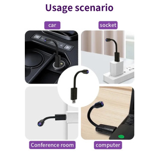 НОВЫЕ 4K USB WiFi-камеры для видеонаблюдения с гибким объективом, кабелем и датчиком движения, видеорегистратор, камера безопасности 2026