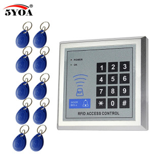 Система контроля доступа 5YOA RFID, механический замок для входной двери