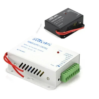DC12V3A AC100~240V kirishni boshqarish tizimi uchun oʻtish rejimi quvvat manbai elektron qulflarning RFID barmoq izlari kirishini boshqarish uchun ishlatiladi.