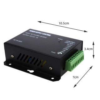 DC12V3A AC100~240V kirishni boshqarish tizimi uchun oʻtish rejimi quvvat manbai elektron qulflarning RFID barmoq izlari kirishini boshqarish uchun ishlatiladi.