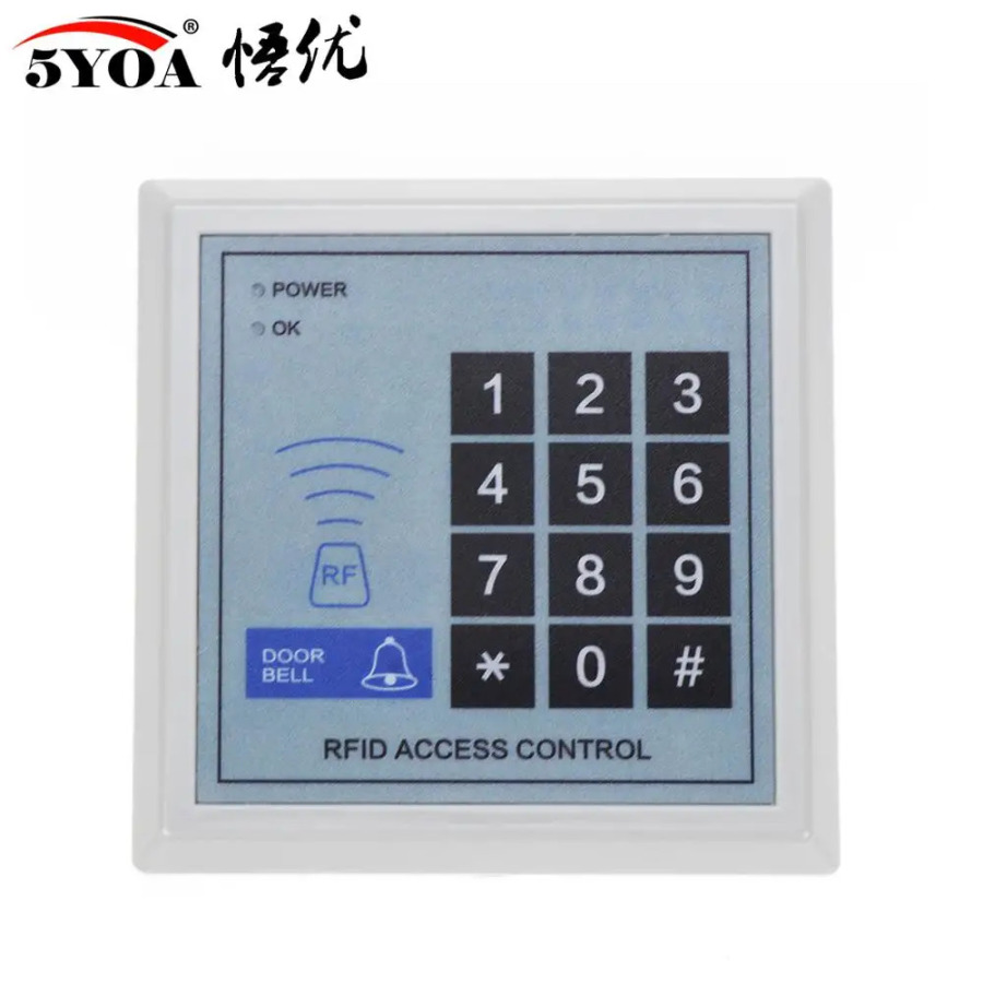 5YOA RFID kirishni boshqarish tizimi qurilmasi mashinasi xavfsizligi kontaktsiz kirish eshiklarini qulflash sifati